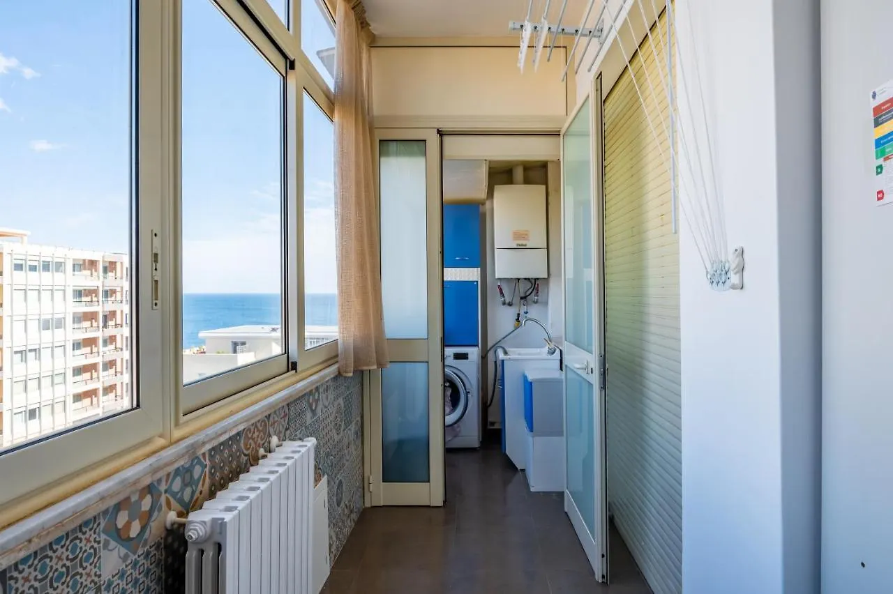 Catania Seaview Apartment With Balcony